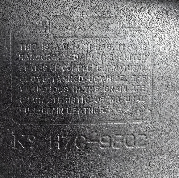 Vintage Coach Equestrian Bag 9802 - Picture 7 of 7